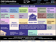 Tablet Screenshot of cadinformatica.com